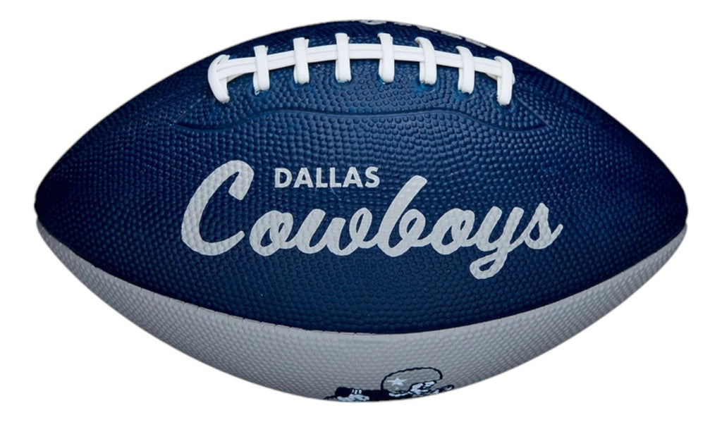 Balon Wilson De Futbol Americano Mini Dallas Retro
