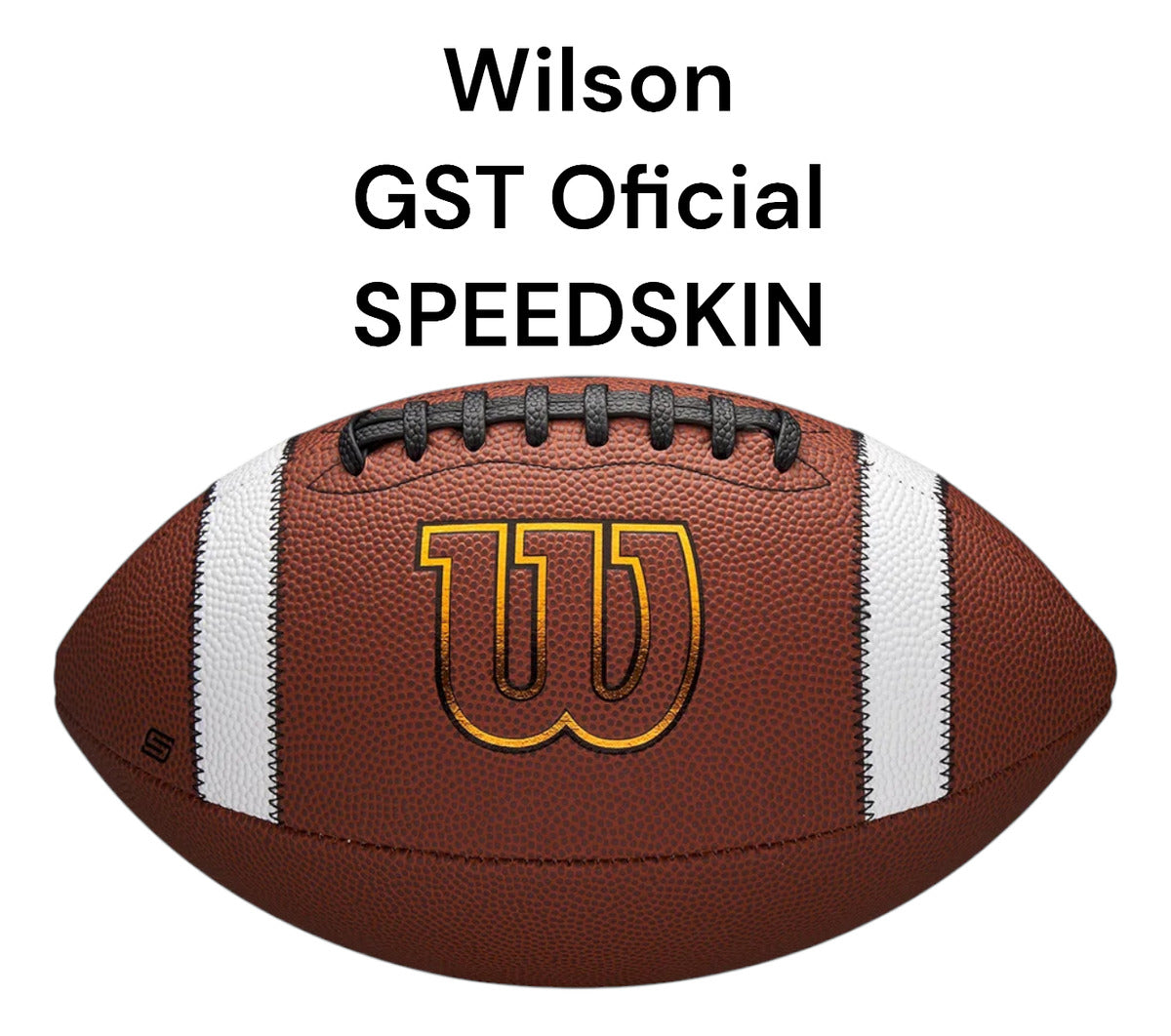 Balón De Futbol Americano Wilson Gst Speedskin Oficial