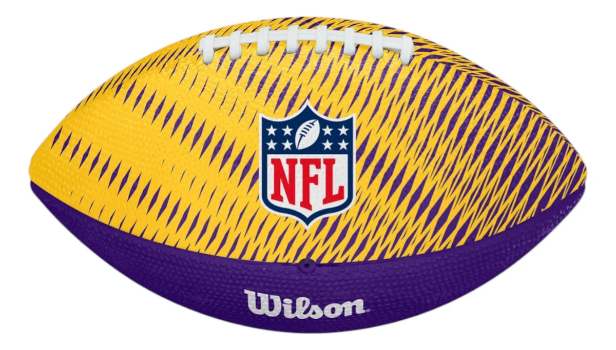 Balon De Futbol Americano Wilson Tailgate Junior Vikings