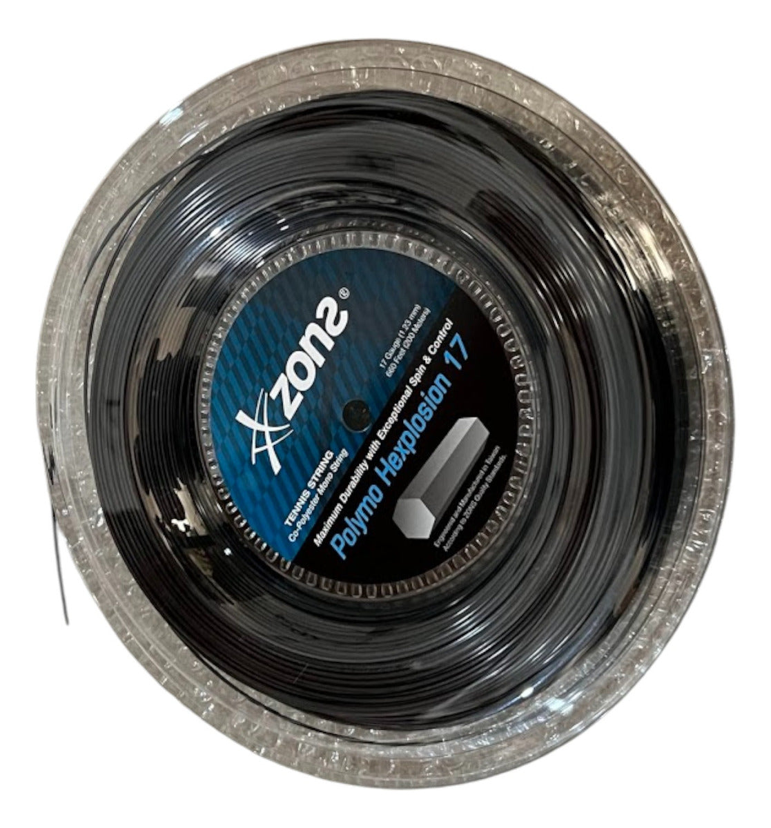 Rollo De Cuerda Zons Polymo Hexplosion Black 17