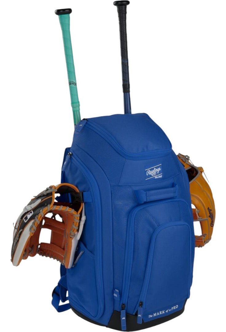 Back Pack Beisbol Softbol Rawlings Legion Players Azul Rey
