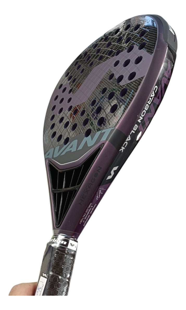 Pala De Padel Varlion Avant Difusor Carbon Black