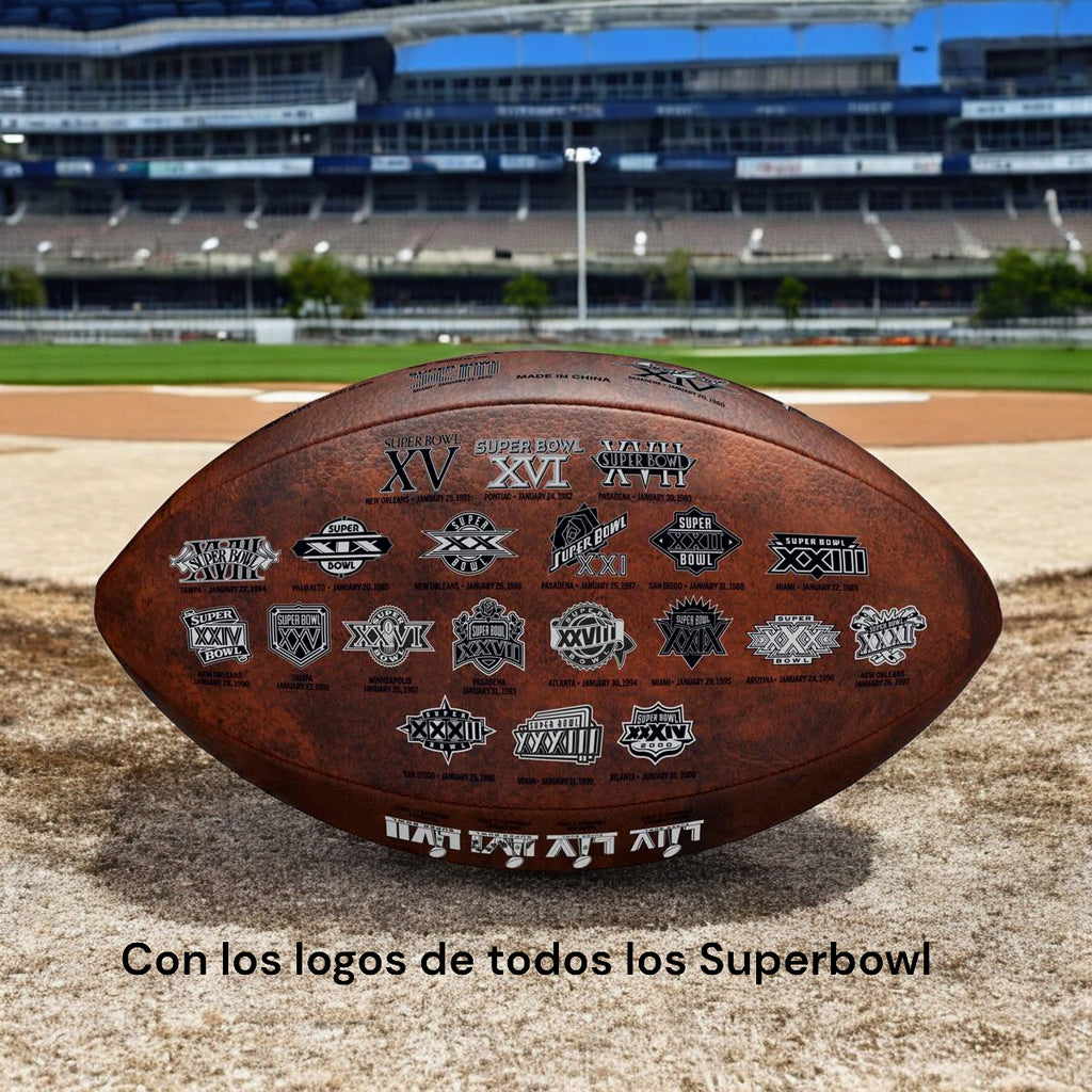 Balón De Futbol Americano Wilson Sblviii Throwback