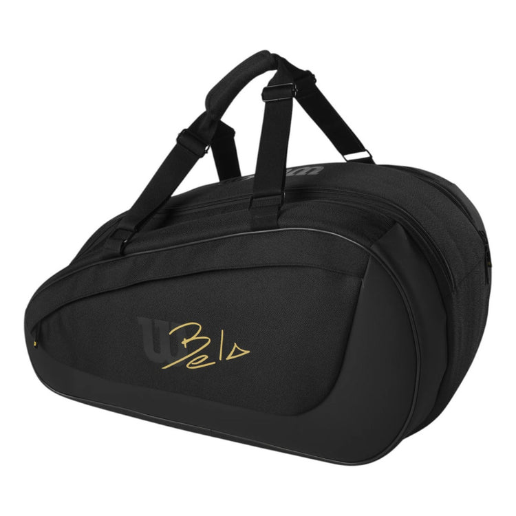 Paletero Wilson Bela Black Gold Maleta Padel