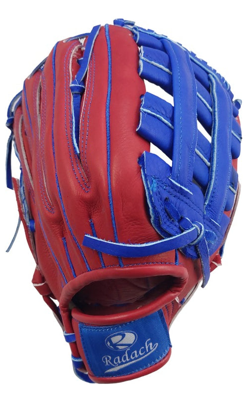 Guante De Beisbol Radach Rookie 13in Caja H Rojo/azul