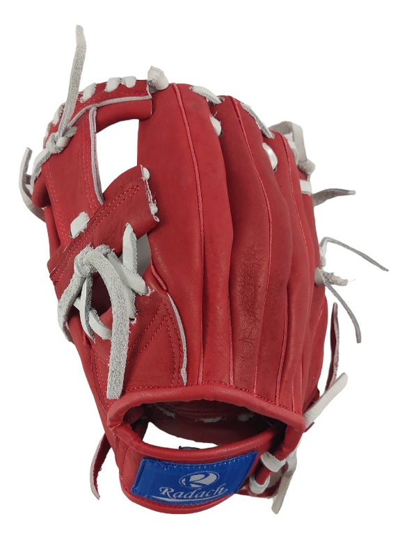 Guante De Beisbol Zurdo Radach Rookie 11.5in Rojo/bco