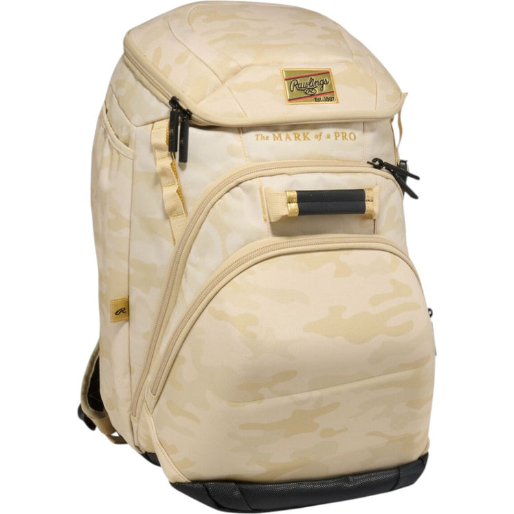 Backpack De Béisbol Rawlings Gold Collection Sand Camo