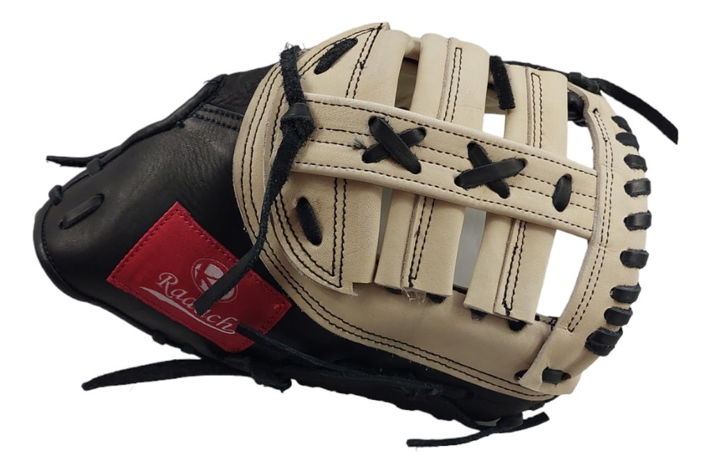 Guante De Beisbol Primera Base Radach Pro Negro/bone 12.75