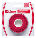 Cinta Pádel Wilson Absorbx 3 Pack Rojo Wr8911101001 Rojo