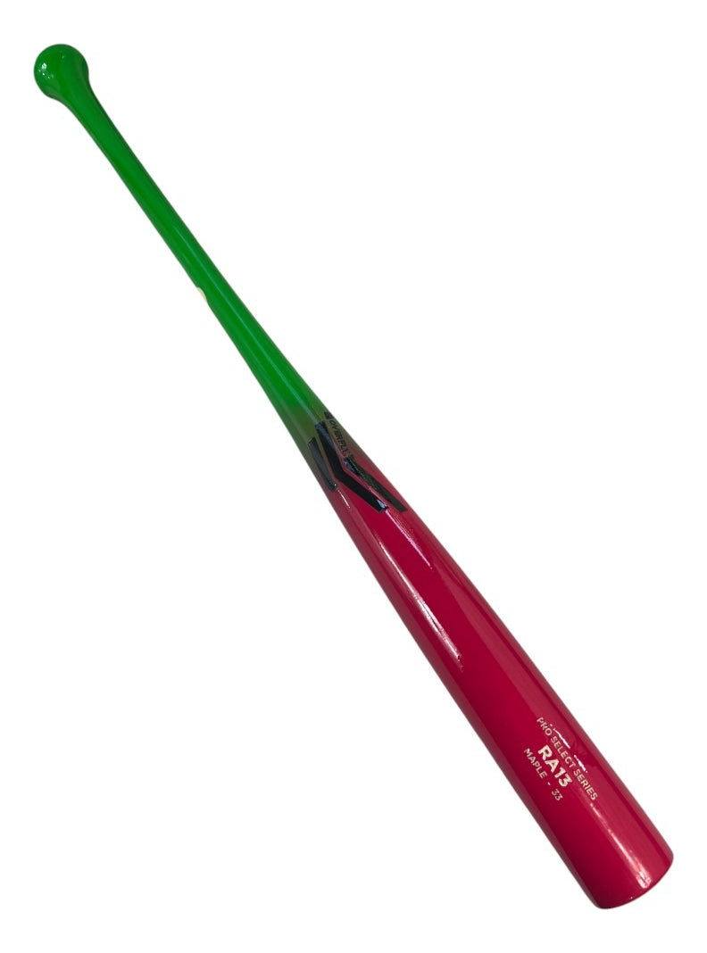 Bat Beisbol Overfly Ra13 Select Series 33 Verde Neón/rosa
