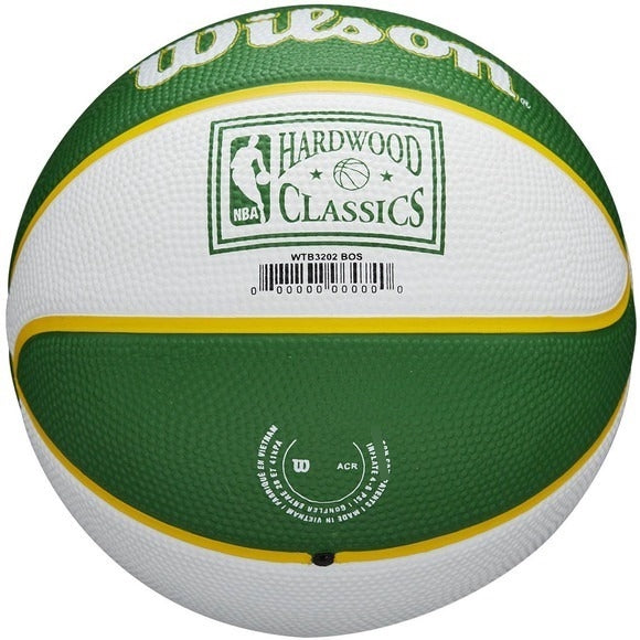 Balon Nba Mini #3 Retro Teams (celtics) Wilson