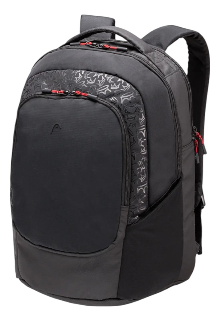 Back Pack Mochila De Padel Head Coello Pro X 30l Negro Rojo