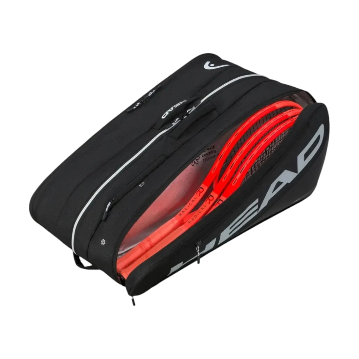 Raquetero Head Tour Xl Negro Para 12 Raq Tenis Profesional