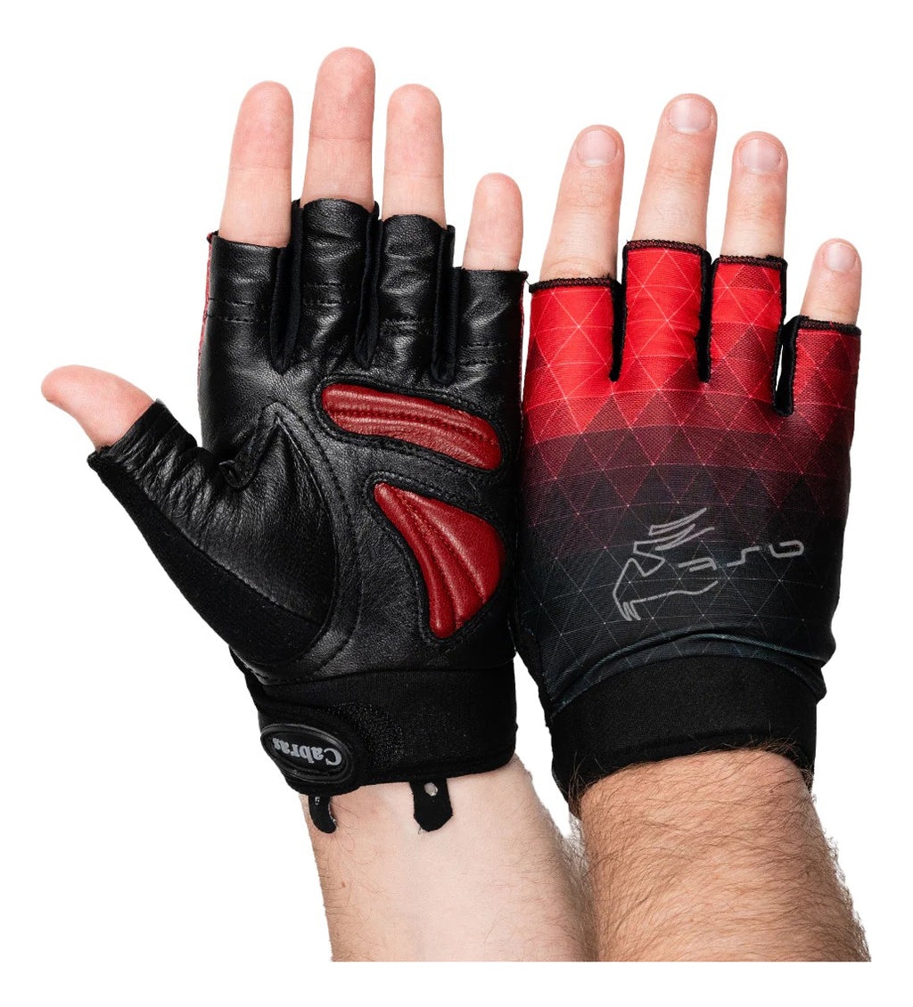 Guantes Para Gym Cabras Mastergrip Rojo Xg Wfl303