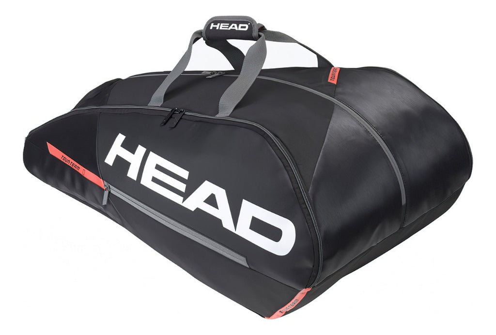 Raquetero Head Tour Team 12r Negro Naranja