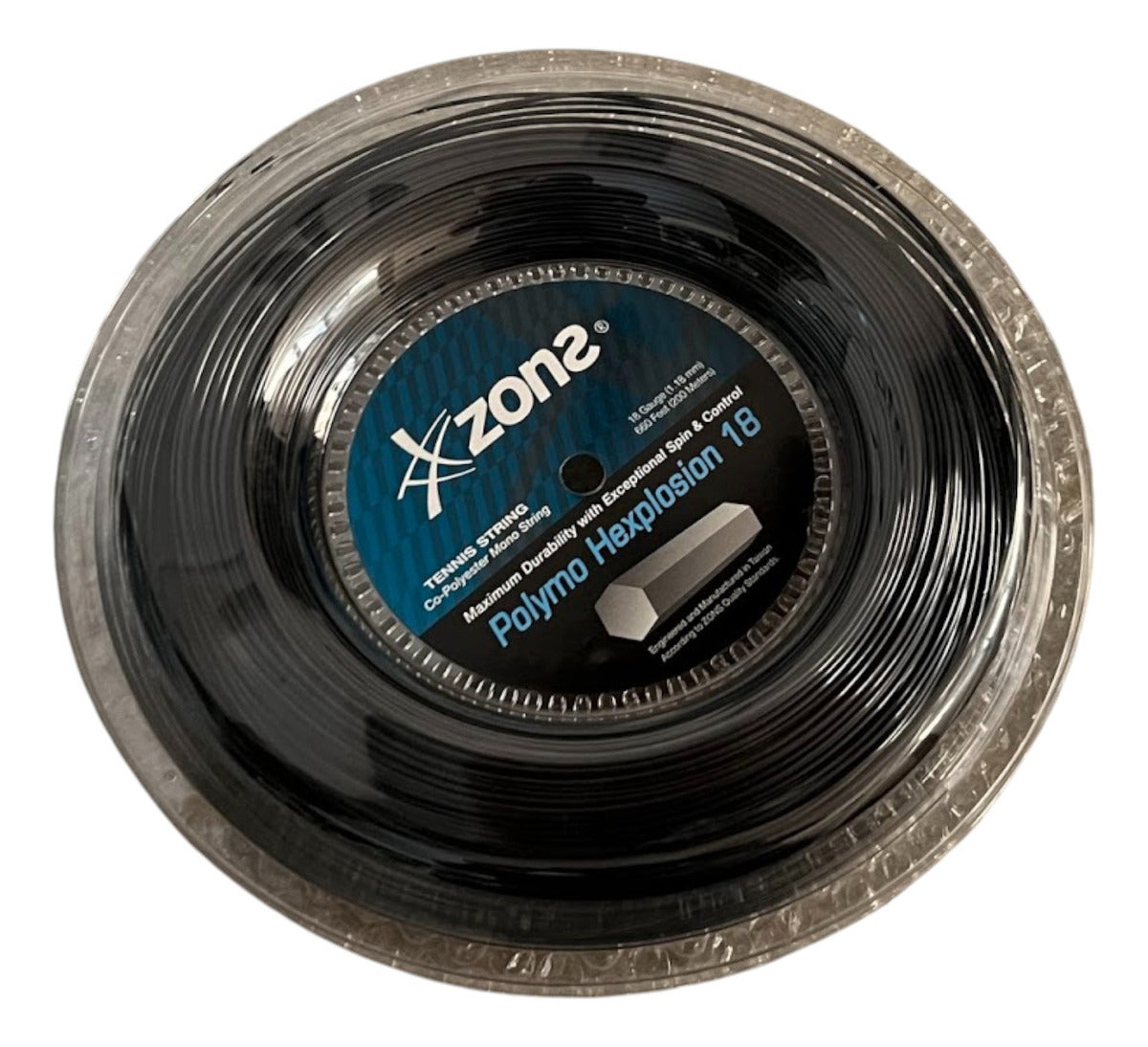 Rollo De Cuerda Zons Polymo Hexplosion Black 1.18mm 18