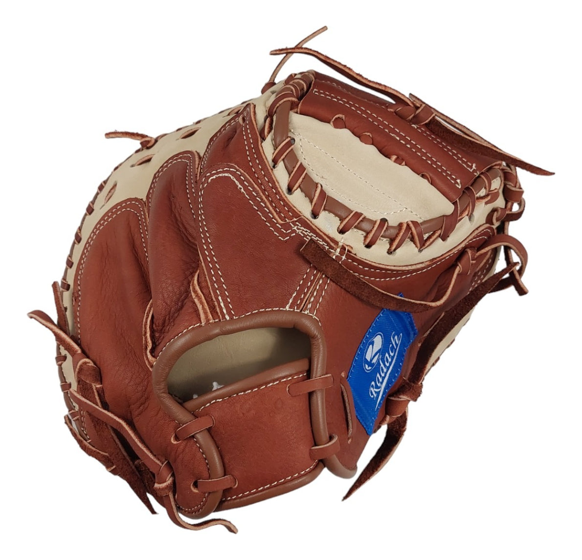 Guante De Beisbol Radach Cátcher Rookie 34in Café/miel