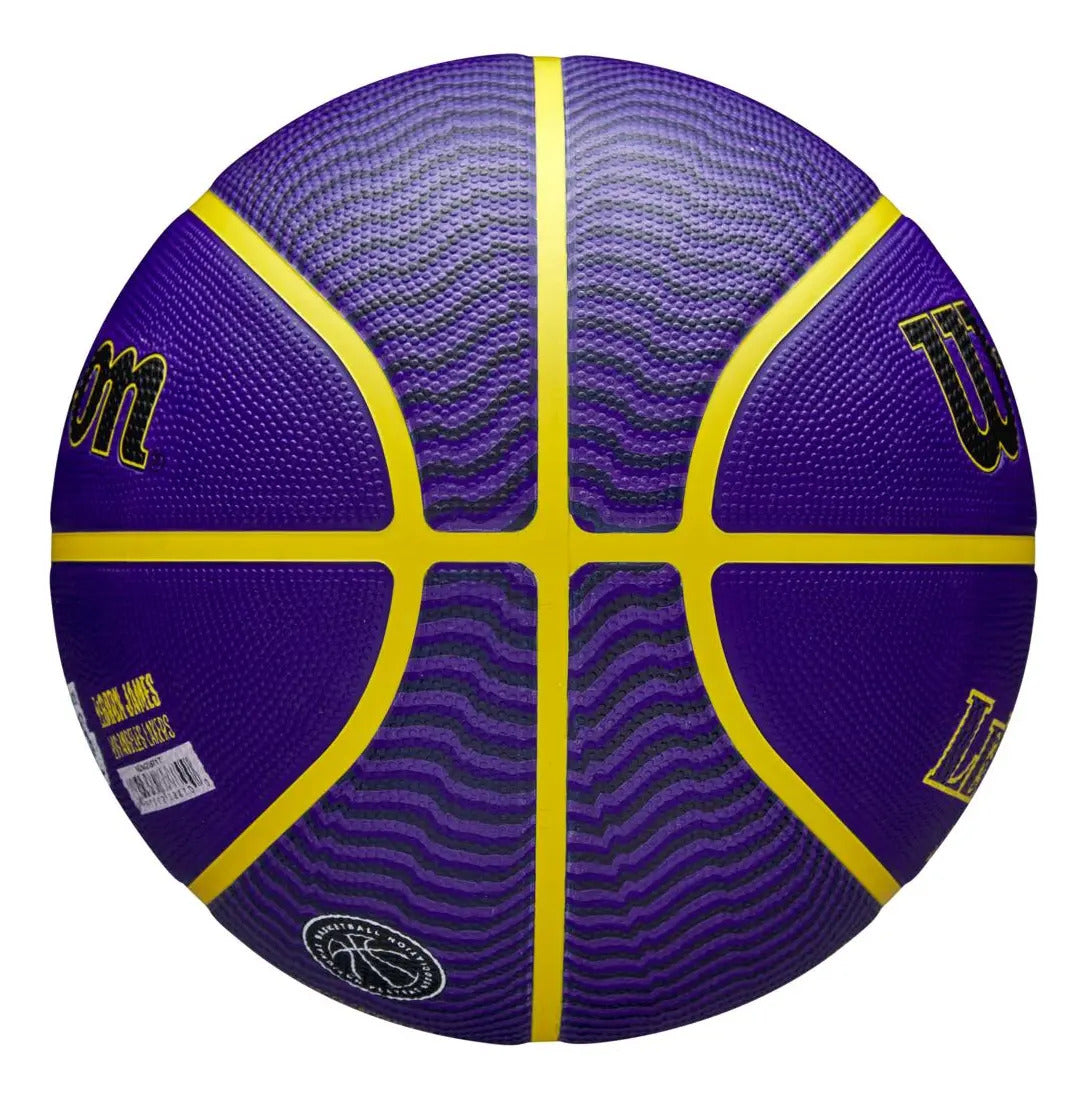 Balon Basquet Nba Player Lebron James Lakers #7 Wilson Morado