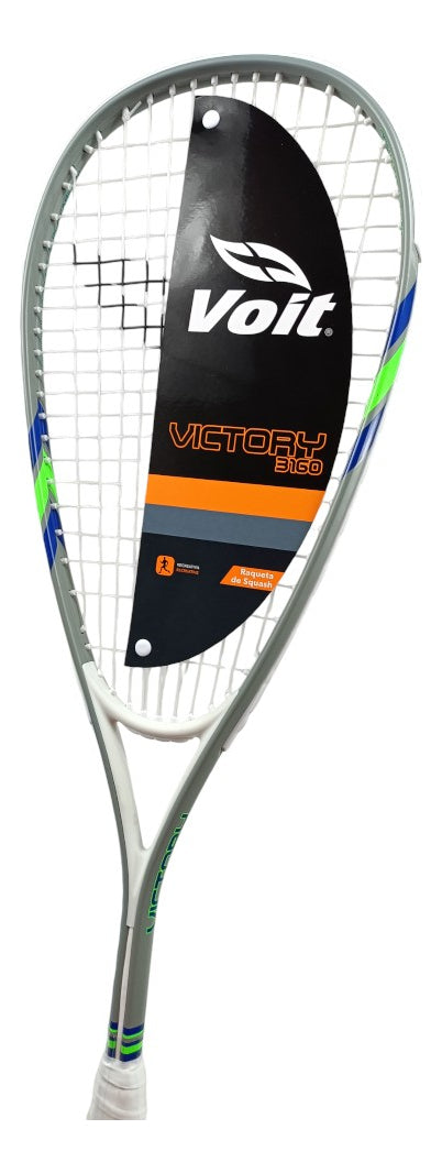 Raqueta De Squash Voit Victory Adulto Gris Grip 4