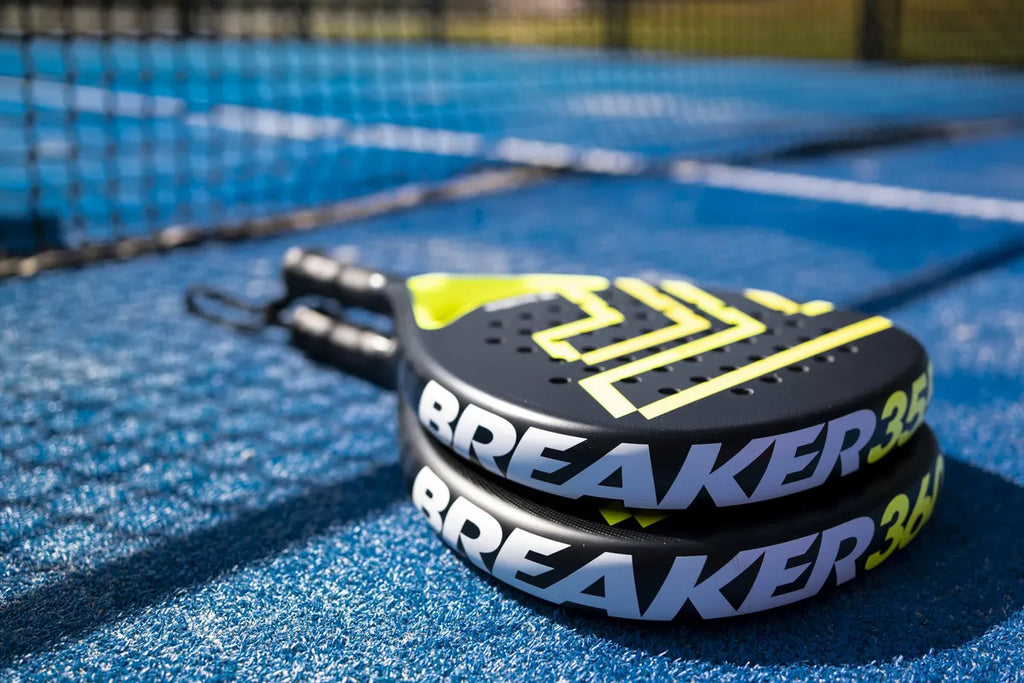 Raqueta Padel Pala Tecnifibre 360g Wallbreaker Grafito Color Amarillo