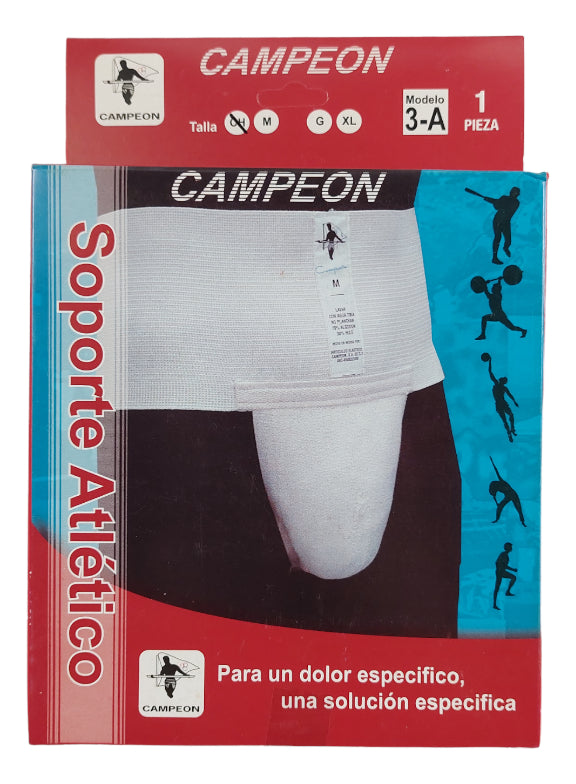 Soporte Deportivo Para Concha Campeon Grande Negro