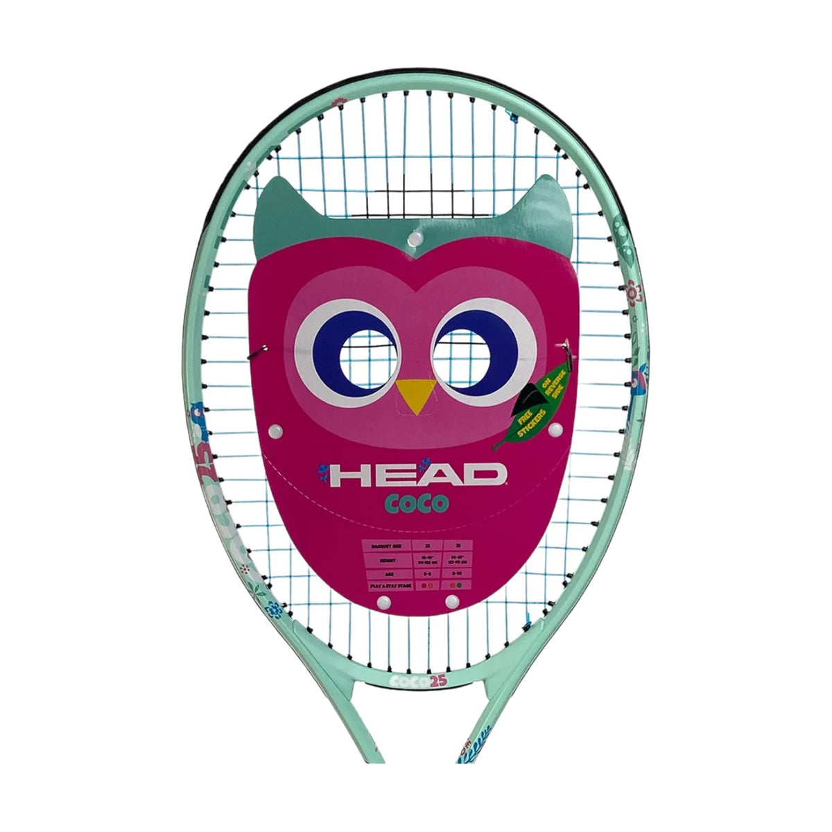 Raqueta De Tenis Head Junior Coco 25 Niñas De 8 A 10 Años