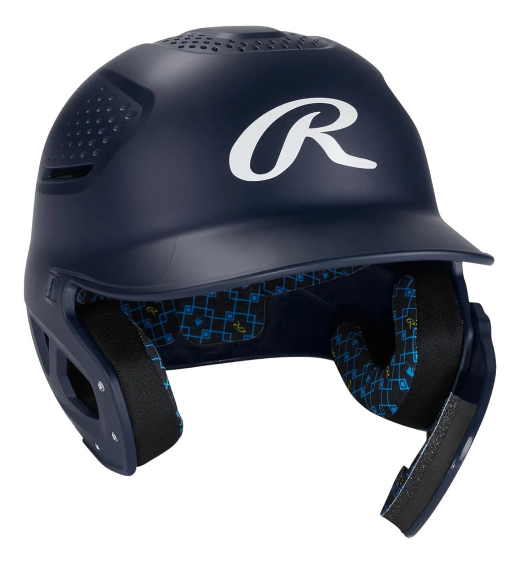 Casco De Bateo Rawlings Rx2 Marino Senior 6 7/8 A 7 5/8