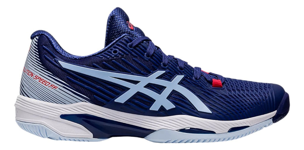 Tenis Asics Solution Speed Ff 2 Dive Blue Dama 5.75mx 9us