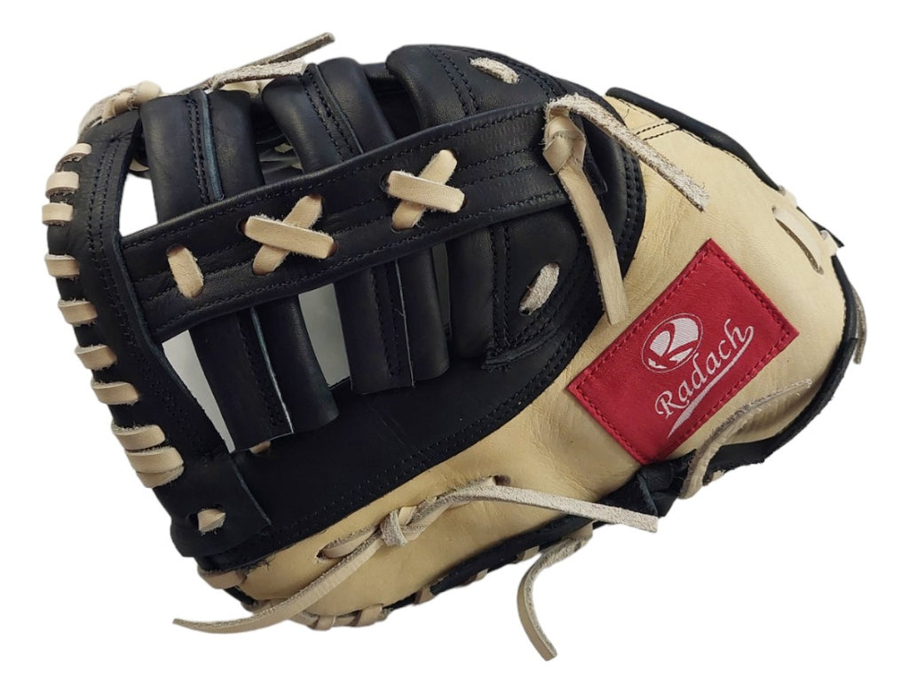 Guante De Beisbol Primera Base Radach Pro Zurdo Bone/negro