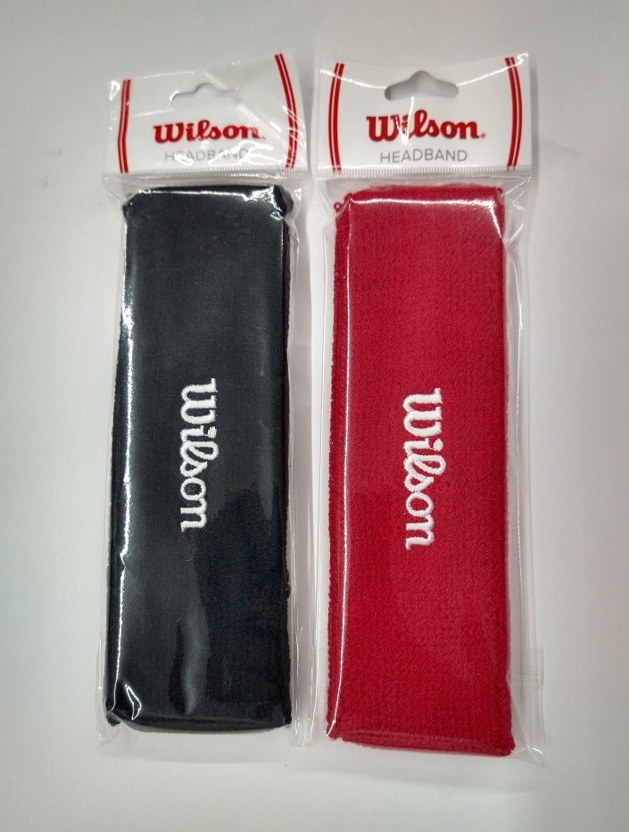 2 Pack De Bandanas Wilson Bandas Para Cabeza Rojo Y Negro