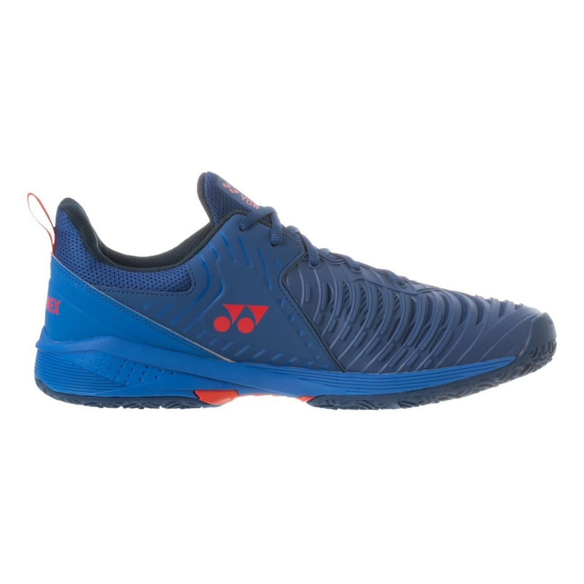 Tenis Yonex Sonicage 3 Clay Navy Red 10mx 12us Arcilla