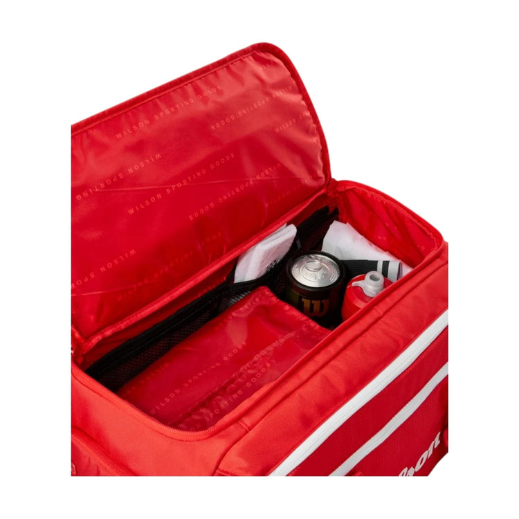 Maleta Raquetero Wilson Super Tour Duffel Rojo