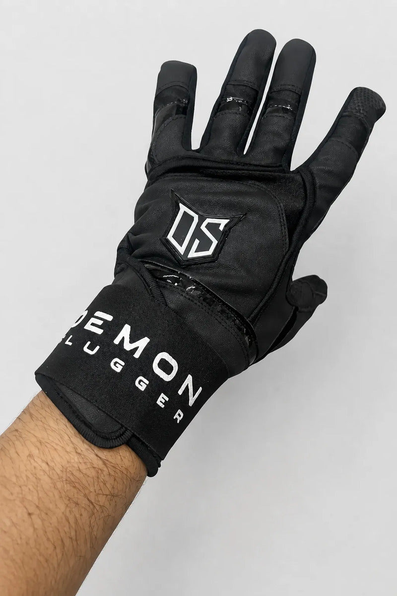 Guantes De Bateo Demon Slugger Long Cuff Negro Xl