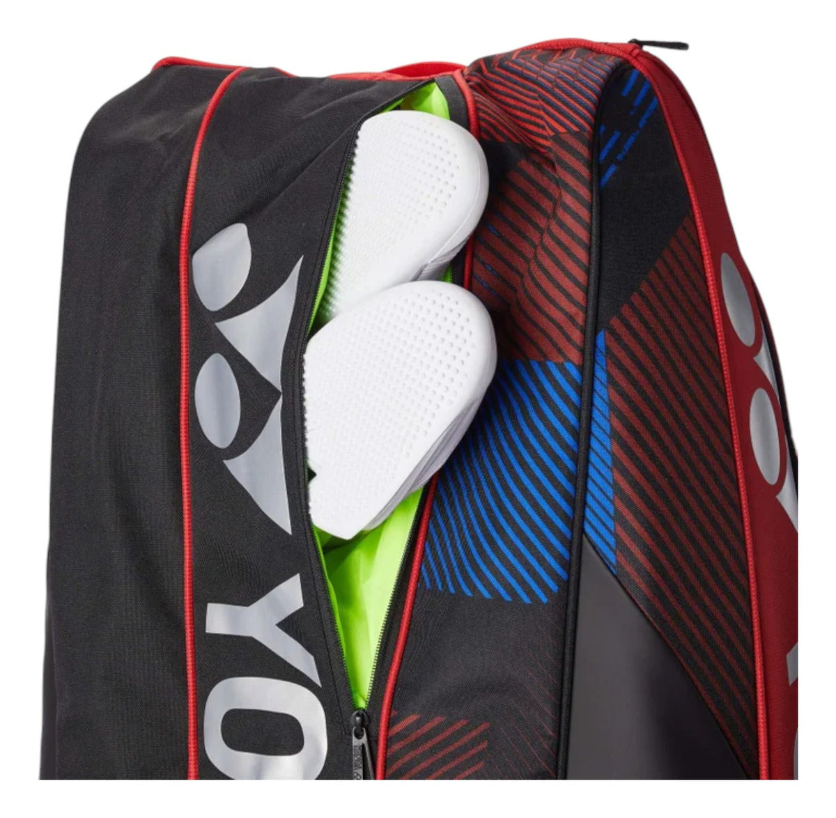 Raquetero Yonex Pro Racquet Bag 9pcs 2025 Scarlet