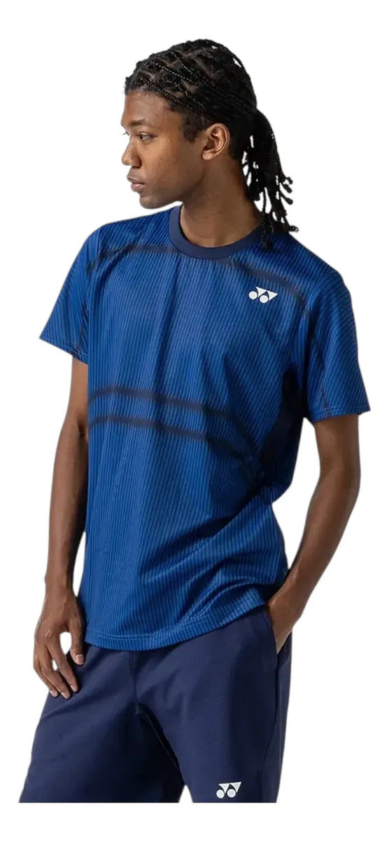 Playera Yonex 10705yx Dark Navy Antistatic Tenis