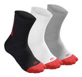 Calcetas Wilson Junior Talla Md/LG 3.5-6us Ng/bco/gr