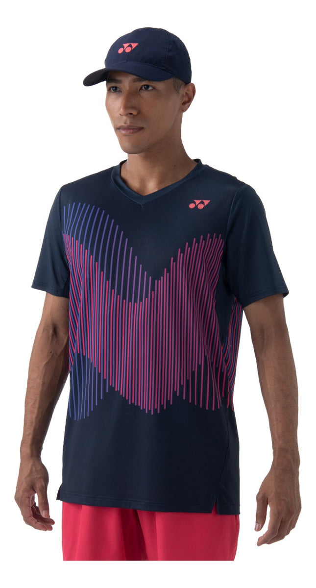 Playera Yonex Mens Crew Neck 10562 Indigo Marino Radach Sp