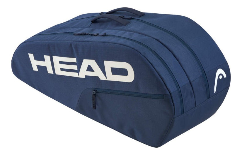 Raquetero Head Base M Azul Marino Para 6 Raquetas Tenis Pro
