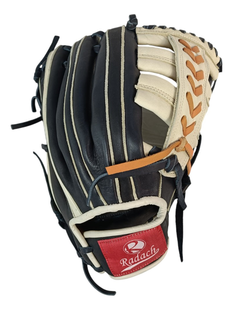 Guante De Béisbol Radach Pro 12.75 Black Hawk Ngo/bone
