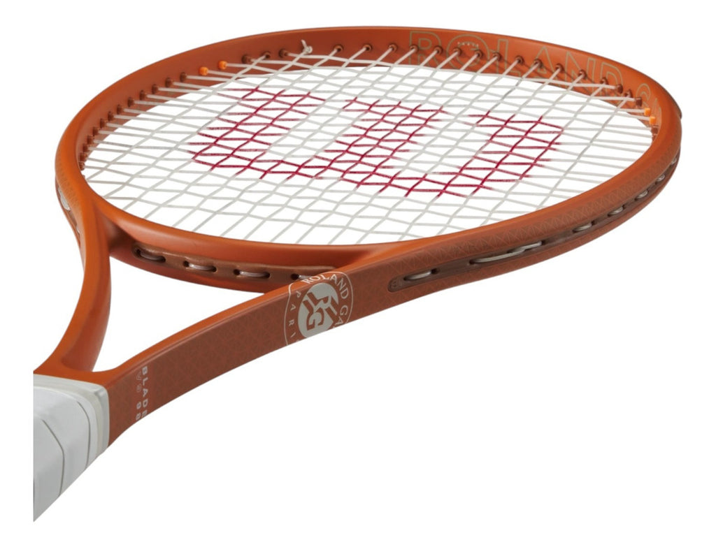 Raqueta Wilson Blade 98 V9 16x19 Roland Garros 25 4 3/8