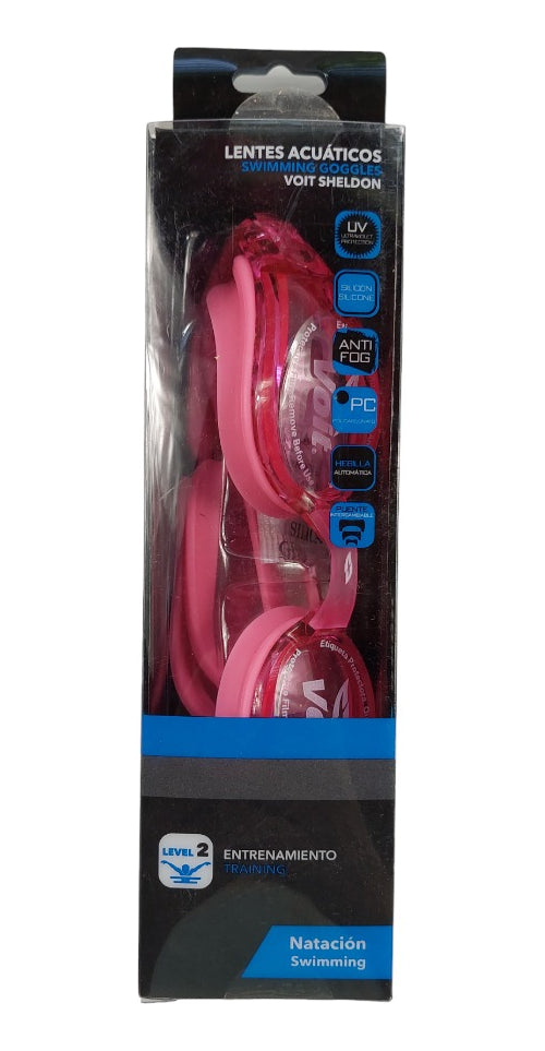 Goggle Voit Sr Sheldon Rosa Para Adulto