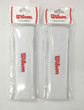 Pack De 2 Bandas Para Cabeza Blancas Absorventes Wilson