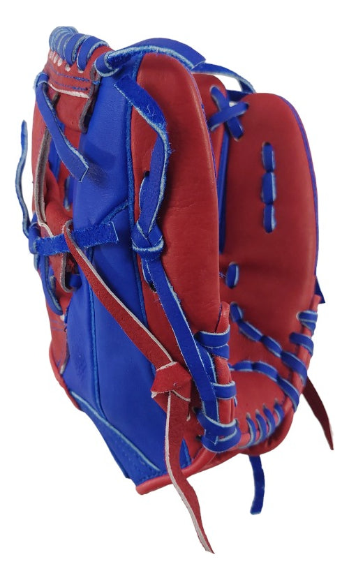 Guante De Beisbol Radach Rookie 11.5in Azul/rojo Caja  I
