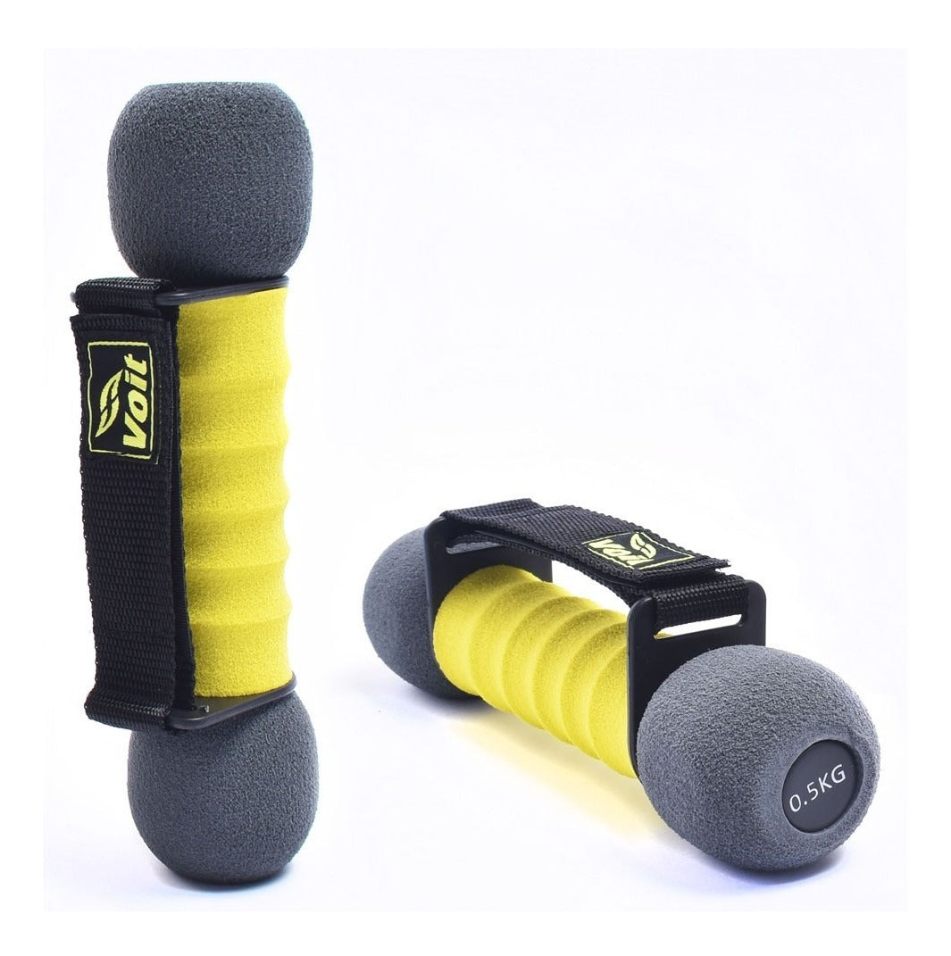Juego De Mancuernas Con Strap Voit 2 X 0.5 Kg Verde