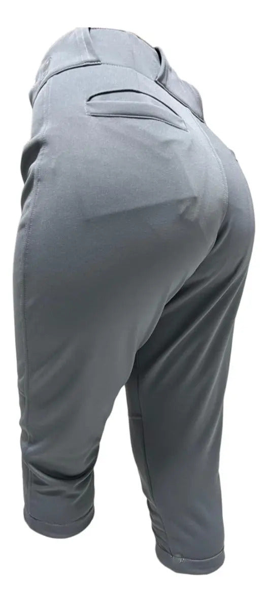 Pantalón Radach Corto Para Dama Softbol Gris