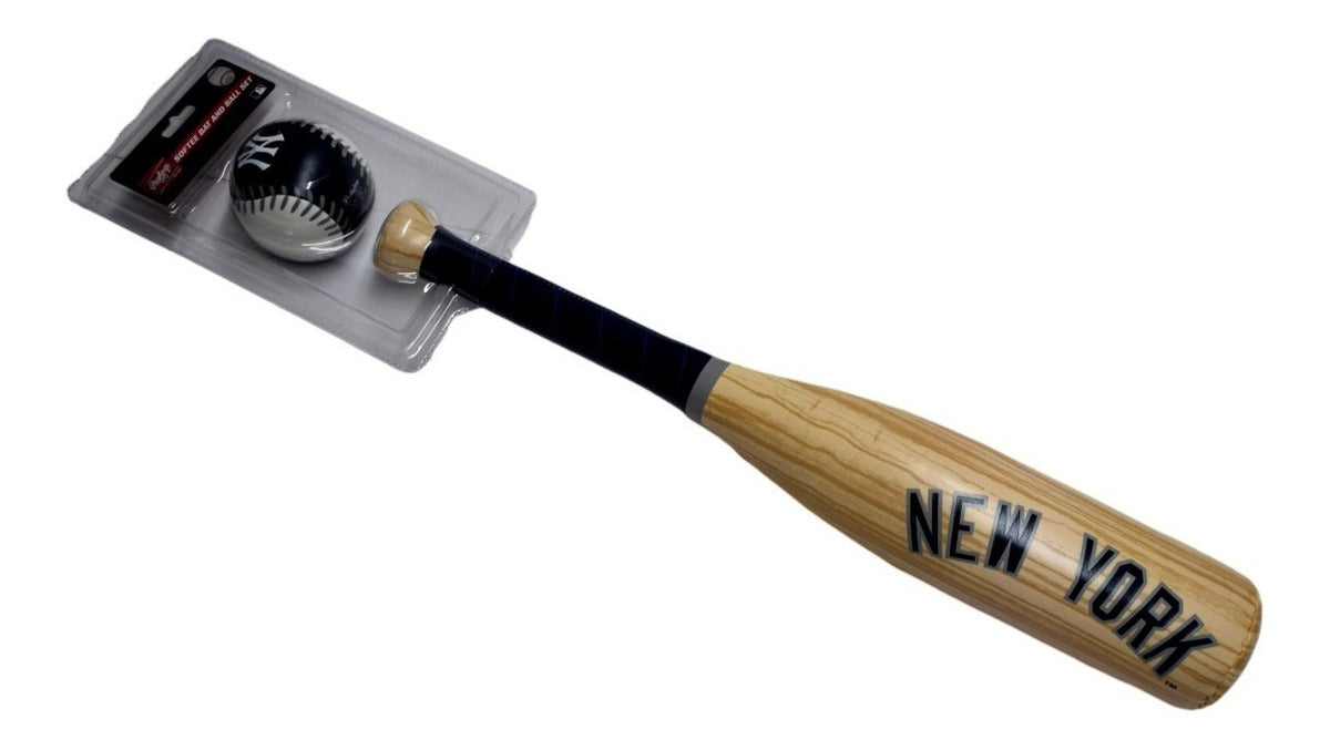 Bat Rawlings De Juguete Con Pelota Los Yankees De Nueva York