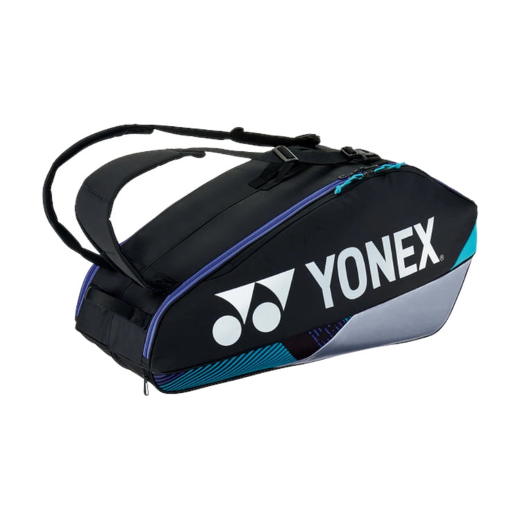 Raquetero Yonex Pro Racquet Bag 6pcs 2025 Black Silver