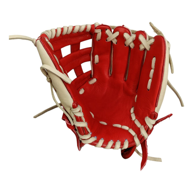 Guante De Béisbol Salinas 11.75 Caja H  Bone/rojo