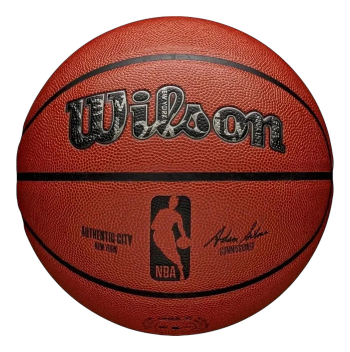 Balon De Basquetbol Wilson Nba Authentic Ny City No. 7
