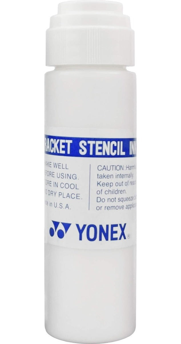 Tinta Para Cuerda De Raqueta Yonex Blanca Stencil Ink